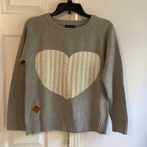 Simply southern heart sweater never worn size S